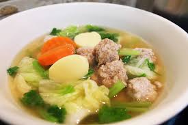 ต้มจืดเต้าหู้หมูสับ