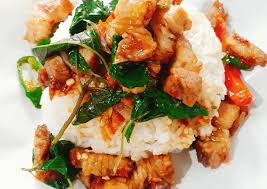 ข้าวกะเพราหมูกรอบ