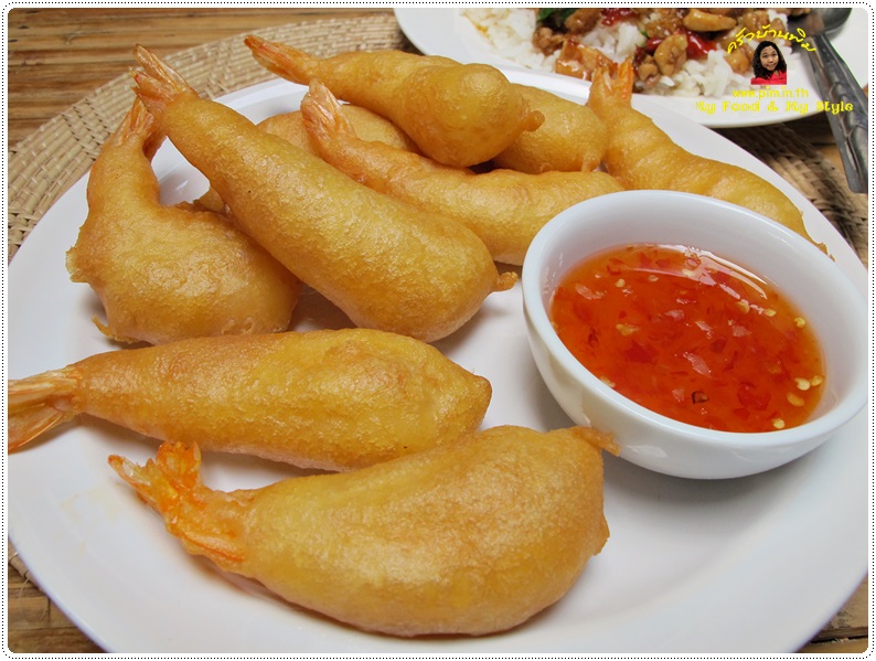 กุ้งชุบแป้งทอด