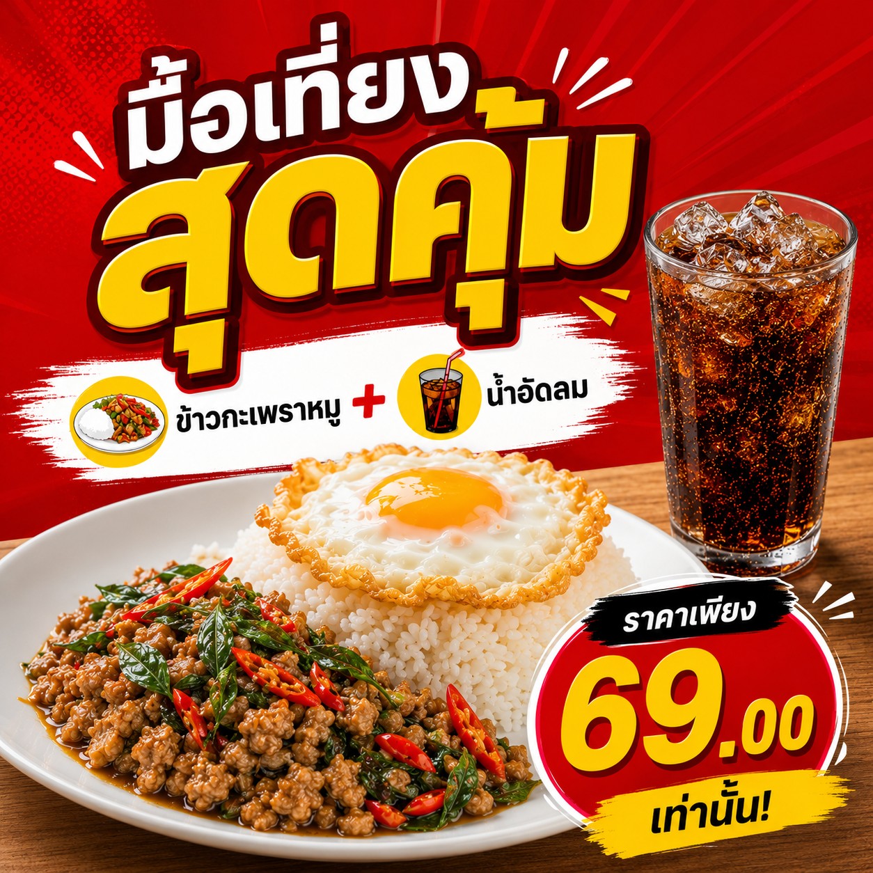 มื้อเที่ยงสุดคุ้ม